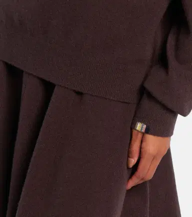 Extreme Cashmere N°223 Be For cashmere-blend polo sweater | Thumbnail 3 Extreme Cashmere N°223 Be For cashmere-blend polo sweater | Thumbnail 3