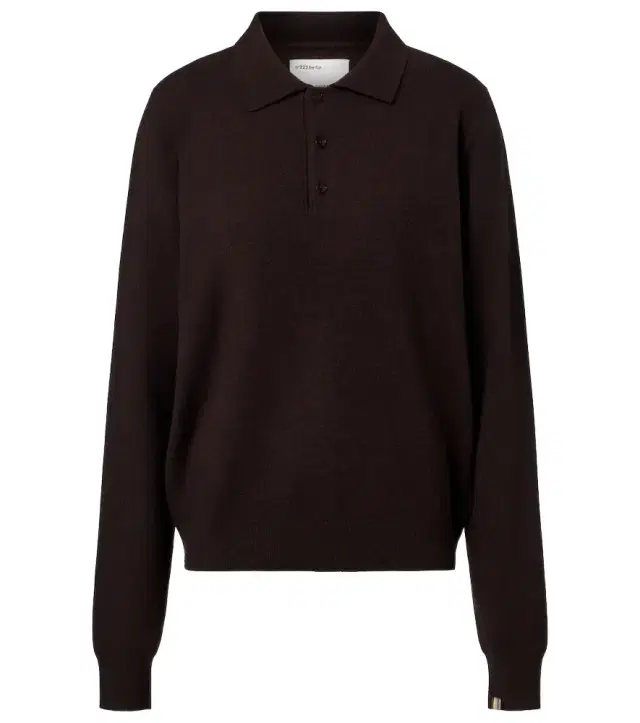 Extreme Cashmere N°223 Be For cashmere-blend polo sweater