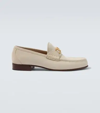Valentino Garavani VLogo suede loafers | Thumbnail 4 Valentino Garavani VLogo suede loafers | Thumbnail 4