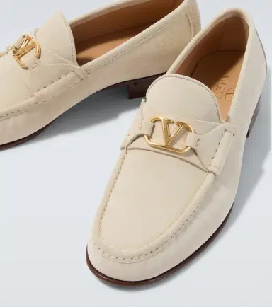 Valentino Garavani VLogo suede loafers | Thumbnail 5 Valentino Garavani VLogo suede loafers | Thumbnail 5