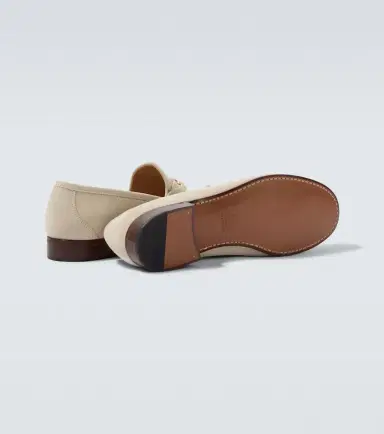 Valentino Garavani VLogo suede loafers | Thumbnail 6 Valentino Garavani VLogo suede loafers | Thumbnail 6