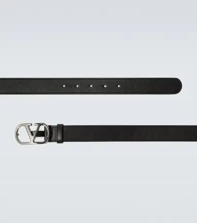 Valentino Garavani VLogo leather belt | Thumbnail 2 Valentino Garavani VLogo leather belt | Thumbnail 2