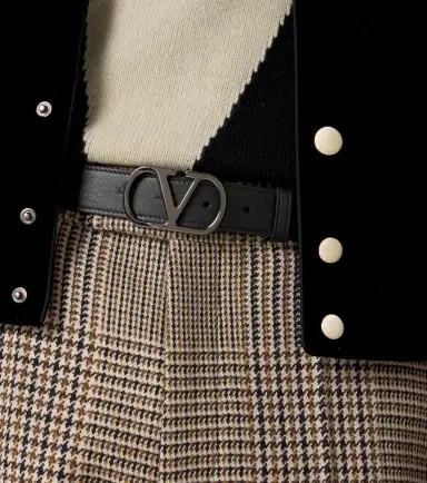 Valentino Garavani VLogo leather belt | Thumbnail 3 Valentino Garavani VLogo leather belt | Thumbnail 3
