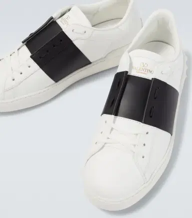 Valentino Garavani Open leather sneakers | Thumbnail 2 Valentino Garavani Open leather sneakers | Thumbnail 2