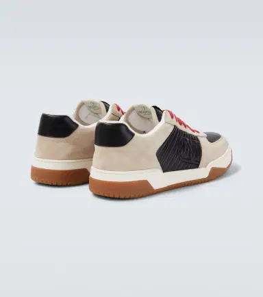 Valentino Garavani Suede and leather sneakers | Thumbnail 4 Valentino Garavani Suede and leather sneakers | Thumbnail 4