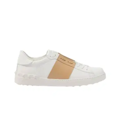 Valentino Garavani Open leather sneakers | Thumbnail 1 Valentino Garavani Open leather sneakers | Thumbnail 1