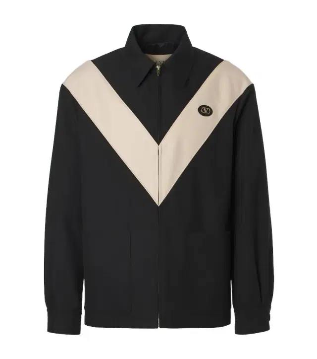 Valentino VLogo gabardine jacket
