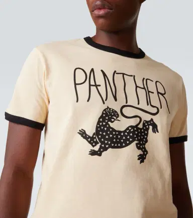 Valentino Printed cotton jersey T-shirt | Thumbnail 3