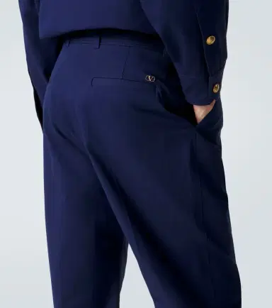 Valentino Cotton gabardine straight pants | Thumbnail 5