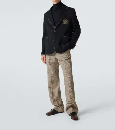 Valentino Embroidered virgin wool blazer | Thumbnail 6 Valentino Embroidered virgin wool blazer | Thumbnail 6