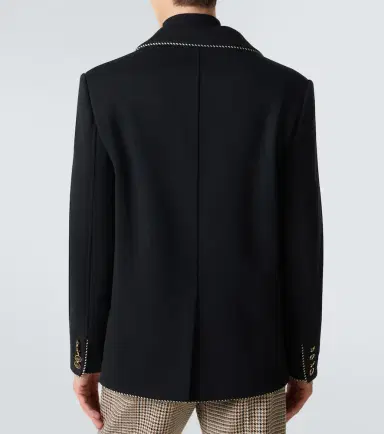 Valentino Embroidered virgin wool blazer | Thumbnail 7 Valentino Embroidered virgin wool blazer | Thumbnail 7