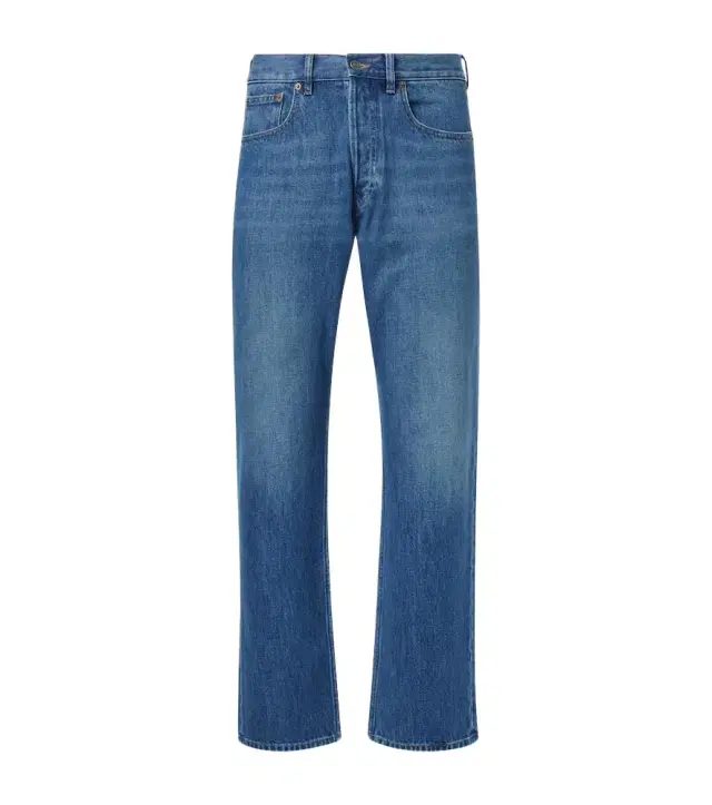 Valentino Mid-rise straight jeans