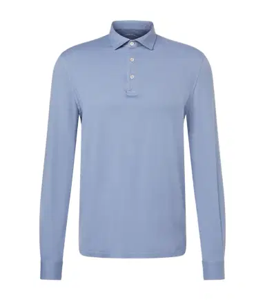 FEDELI Zero cotton jersey polo shirt | Thumbnail 1