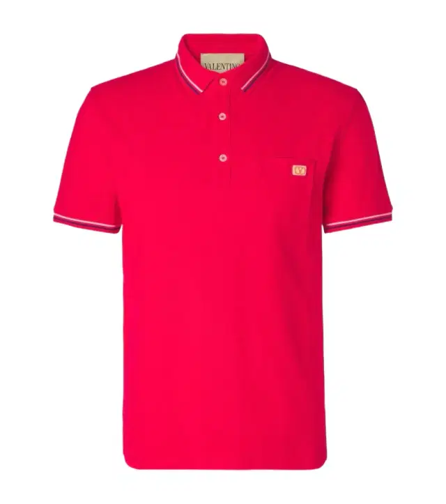 Cotton piqué polo shirt