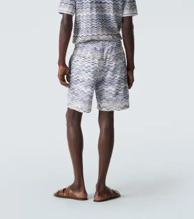 Missoni Zigzag cotton shorts | Thumbnail 3