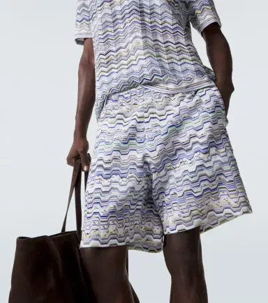 Missoni Zigzag cotton shorts | Thumbnail 4