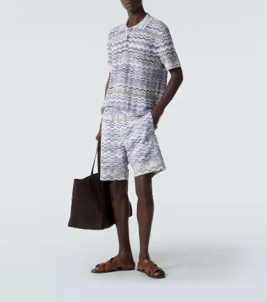 Missoni Zigzag cotton shorts | Thumbnail 5