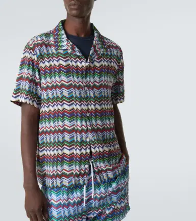 Missoni Zigzag bowling shirt | Thumbnail 3
