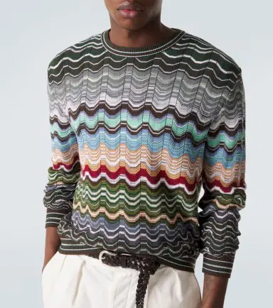 Missoni Zigzag cotton-blend sweater | Thumbnail 3