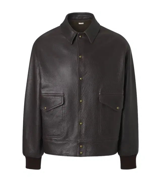 A. Presse A-1 leather blouson jacket