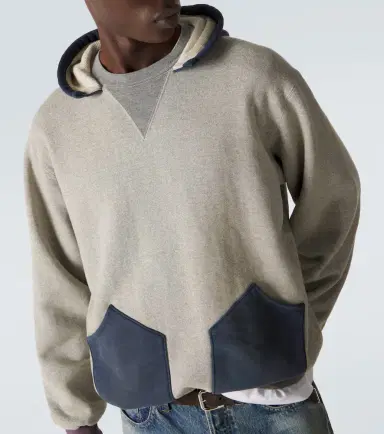 A.PRESSE A. Presse Cotton fleece hoodie | Thumbnail 4 A.PRESSE A. Presse Cotton fleece hoodie | Thumbnail 4