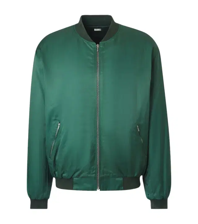 A. Presse Cotton-blend bomber jacket