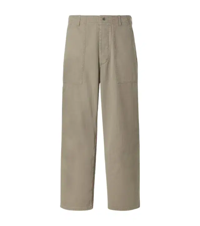 A. Presse Vintage cotton straight pants