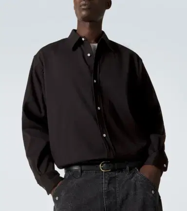 A.Presse A. Presse Cotton twill shirt | Thumbnail 2