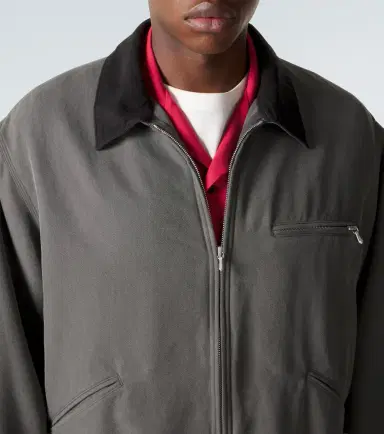 A.Presse A. Presse Vintage cotton and silk twill jacket | Thumbnail 6 A.Presse A. Presse Vintage cotton and silk twill jacket | Thumbnail 6