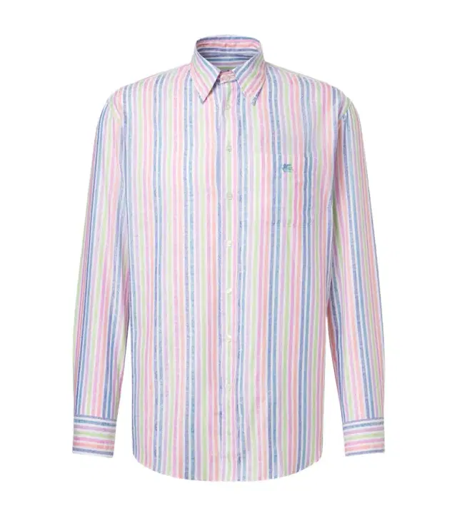 Etro Striped cotton shirt