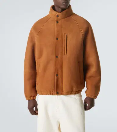 A.PRESSE A. Presse Shearling-lined suede jacket | Thumbnail 2 A.PRESSE A. Presse Shearling-lined suede jacket | Thumbnail 2