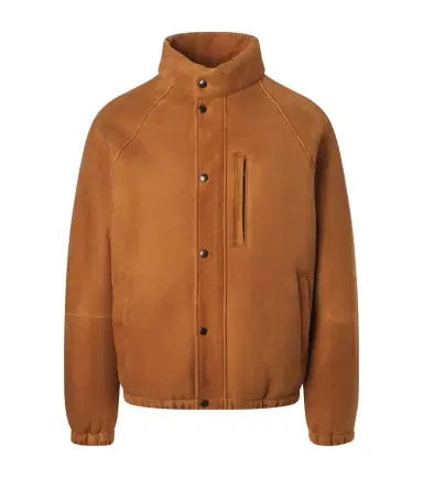 A.PRESSE A. Presse Shearling-lined suede jacket | Thumbnail 1 A.PRESSE A. Presse Shearling-lined suede jacket | Thumbnail 1