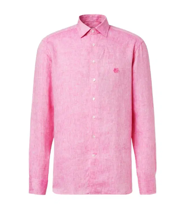 Etro Pegaso linen shirt