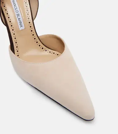 Manolo Blahnik Taylerbinu 90 suede pumps | Thumbnail 4 Manolo Blahnik Taylerbinu 90 suede pumps | Thumbnail 4