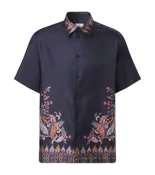 Etro Paisley silk shirt