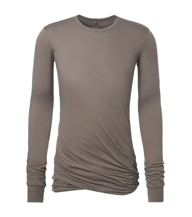Rick Owens Draped cotton jersey top