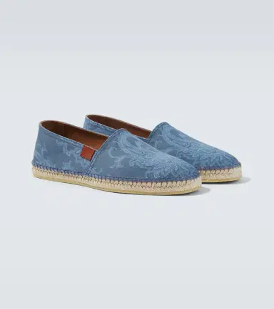 Etro Paisley gabardine espadrilles | Thumbnail 2