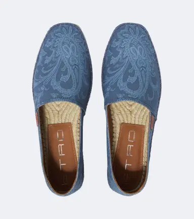 Etro Paisley gabardine espadrilles | Thumbnail 3