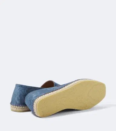 Etro Paisley gabardine espadrilles | Thumbnail 4
