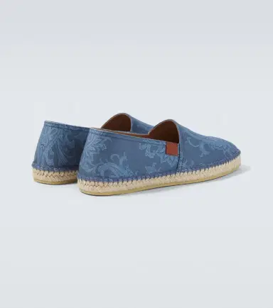 Etro Paisley gabardine espadrilles | Thumbnail 6