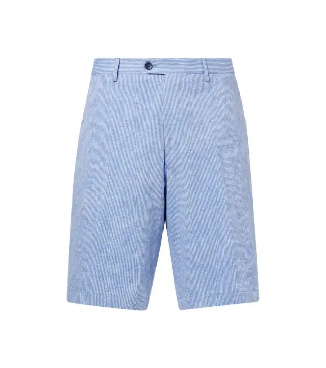 Etro Paisley cotton Bermuda shorts