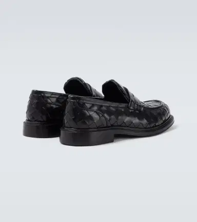 Bottega Veneta James Intrecciato leather penny loafers | Thumbnail 4 Bottega Veneta James Intrecciato leather penny loafers | Thumbnail 4