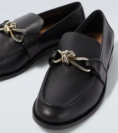 Bottega Veneta Astaire Knot leather loafers | Thumbnail 6