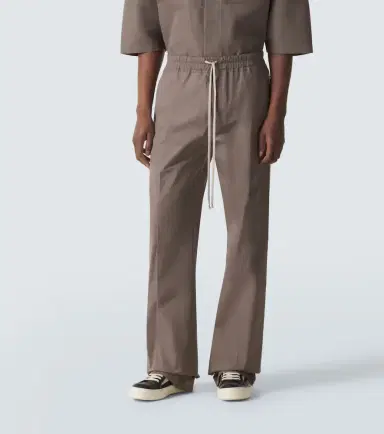 Rick Owens Dietrich cotton-blend straight pants | Thumbnail 4 Rick Owens Dietrich cotton-blend straight pants | Thumbnail 4