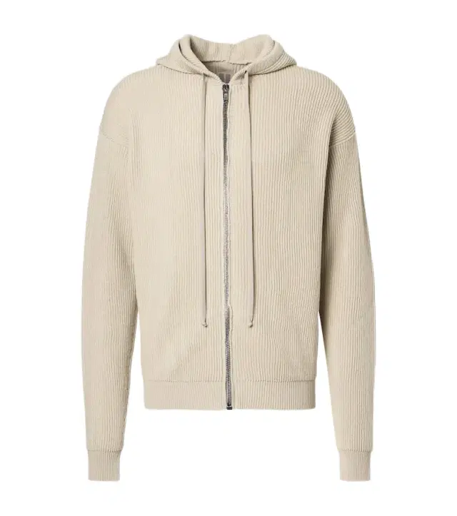 Rick Owens Ribbed-knit virgin wool hoodie