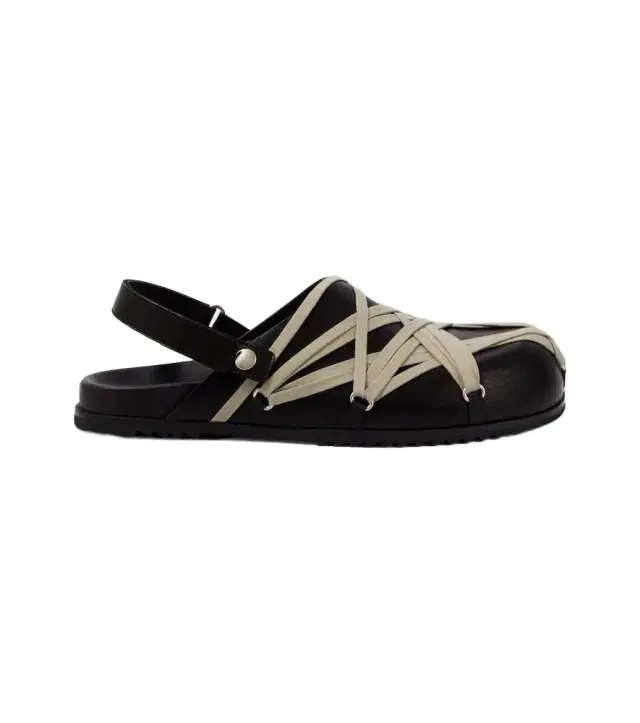 Rick Owens Megalace leather mules