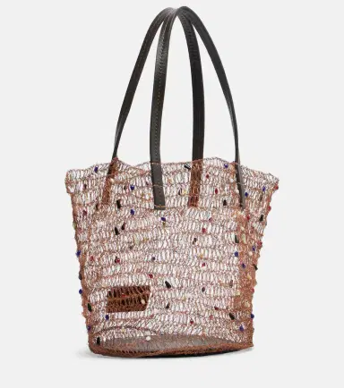 Staud Jewel embellished top-handle bag | Thumbnail 3 Staud Jewel embellished top-handle bag | Thumbnail 3