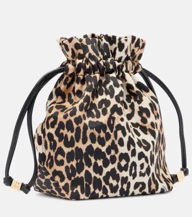 Ganni Bou leopard-print pouch | Thumbnail 3