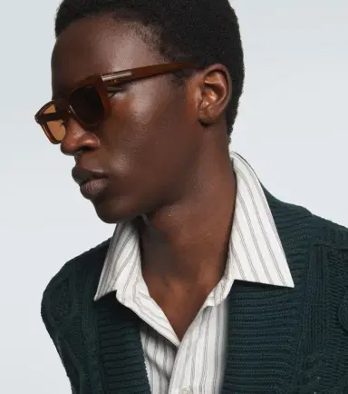 Zegna Rectangular sunglasses | Thumbnail 4
