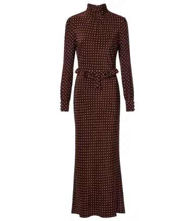 Alessandra Rich Polka-dot midi dress | Thumbnail 1